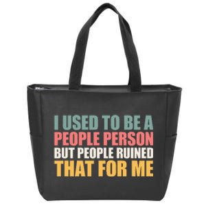 I Wear Grey For My Mom GBM Glioblastoma Awareness Zip Tote Bag