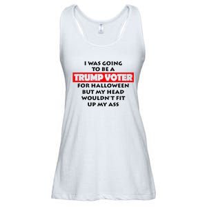 I Was Going To Be A Trump Voter For Halloween Ladies Essential Flowy Tank