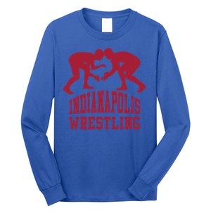 Indianapolis Wrestling Gift Long Sleeve Shirt