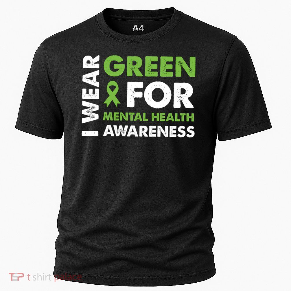 I Wear Green Tal Health Awareness Green Ribbon Gift Cooling Performance Crew T-Shirt
