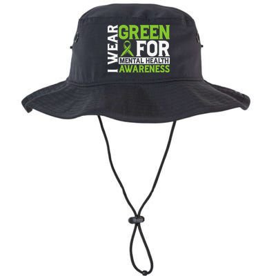 I Wear Green Mental Health Awareness Mental Health Matters Bucket Hat