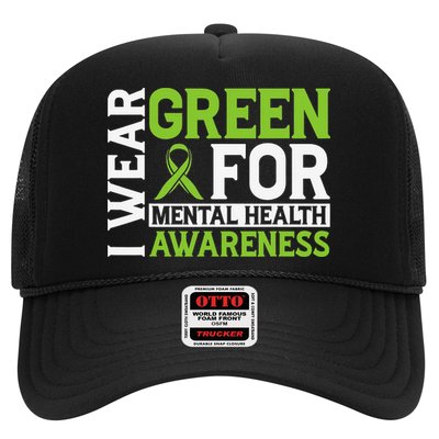 I Wear Green Mental Health Awareness Mental Health Matters Hat