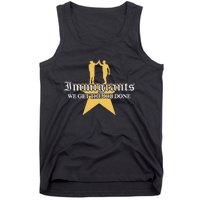 Immigrants We Get The Job Done Stars Tank Top