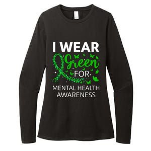 I Wear Green For Mental Health Awareness Womens CVC Long Sleeve Shirt