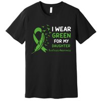 I Wear Green For My Daughter Scoliosis Awareness Premium T-Shirt