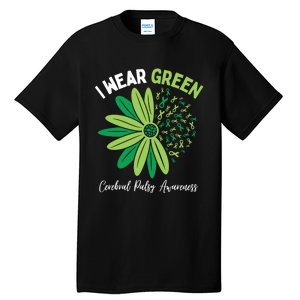 I Wear Green For My Daughter Cerebral Palsy Awareness Tall T-Shirt