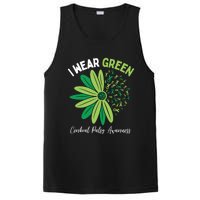 I Wear Green For My Daughter Cerebral Palsy Awareness PosiCharge Competitor Tank