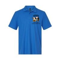 If We Get In Trouble ItS My SisterS Fault Gift Softstyle Adult Sport Polo