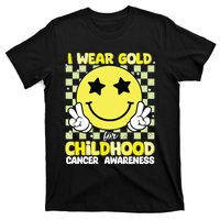 I Wear Gold For Childhood Cancer Awareness T-Shirt