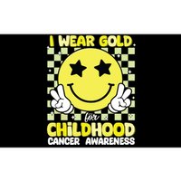 I Wear Gold For Childhood Cancer Awareness Bumper Sticker