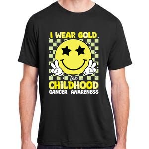 I Wear Gold For Childhood Cancer Awareness Adult ChromaSoft Performance T-Shirt