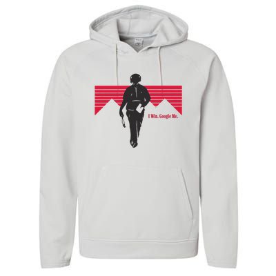 I Win Google Me Performance Fleece Hoodie