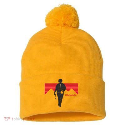 I Win Google Me Pom Pom 12in Knit Beanie