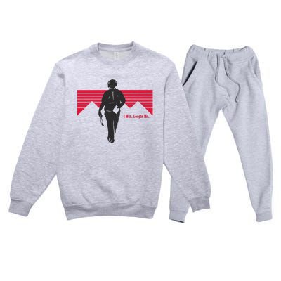 I Win Google Me Premium Crewneck Sweatsuit Set