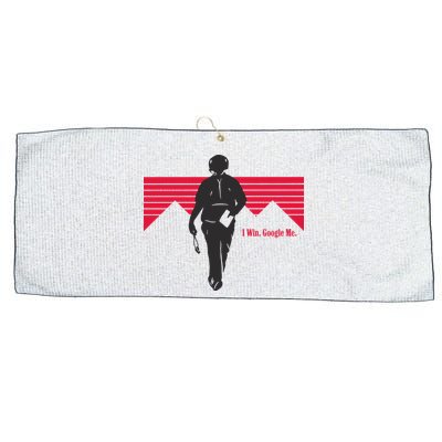 I Win Google Me Large Microfiber Waffle Golf Towel