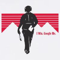 I Win Google Me Poster