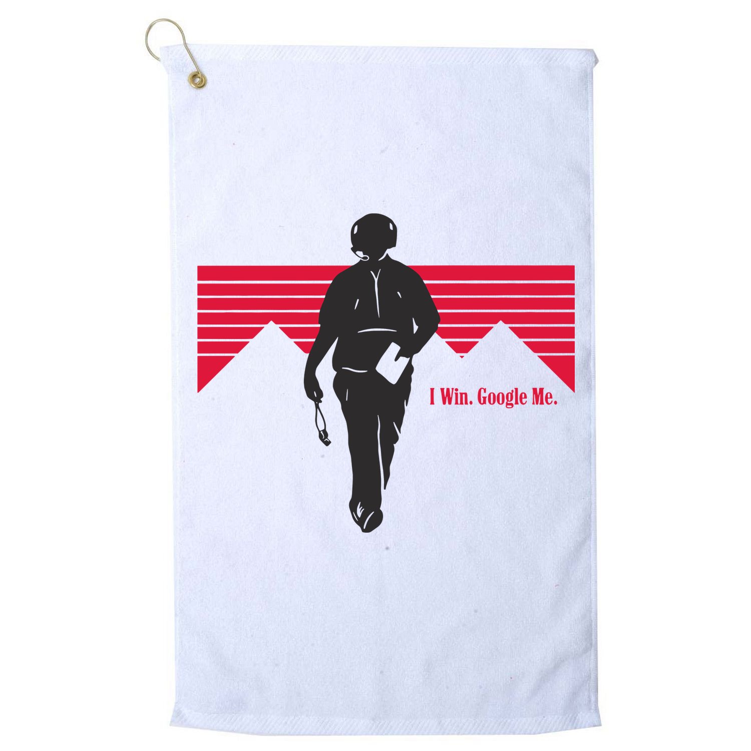 I Win Google Me Golf Towel