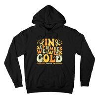 I Wear Gold For My Son Childhood Cancer Awareness Hoodie