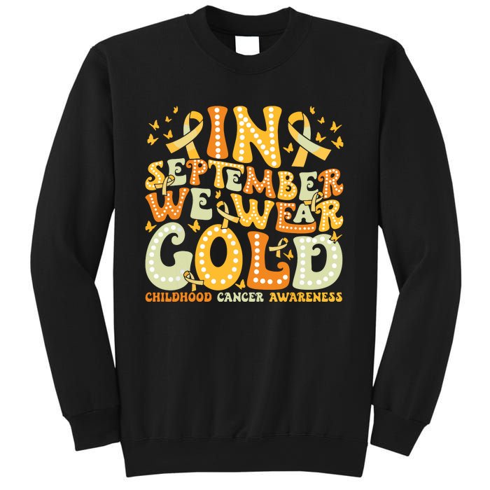 I Wear Gold For My Son Childhood Cancer Awareness Sweatshirt