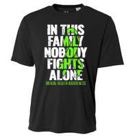 I Wear Green Ribbon Fight The Stigma Mental Health Awareness Cooling Performance Crew T-Shirt