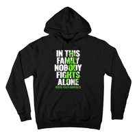 I Wear Green Ribbon Fight The Stigma Mental Health Awareness Hoodie