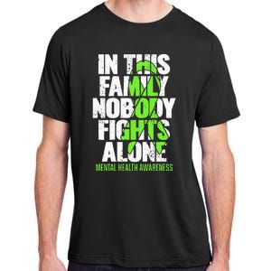 I Wear Green Ribbon Fight The Stigma Mental Health Awareness Adult ChromaSoft Performance T-Shirt