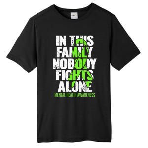 I Wear Green Ribbon Fight The Stigma Mental Health Awareness Tall Fusion ChromaSoft Performance T-Shirt