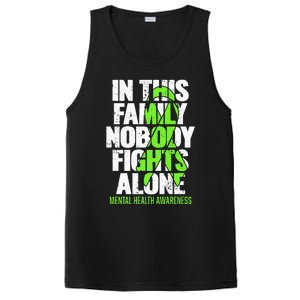 I Wear Green Ribbon Fight The Stigma Mental Health Awareness PosiCharge Competitor Tank