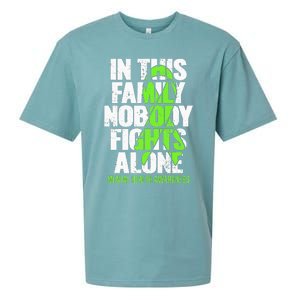 I Wear Green Ribbon Fight The Stigma Mental Health Awareness Sueded Cloud Jersey T-Shirt