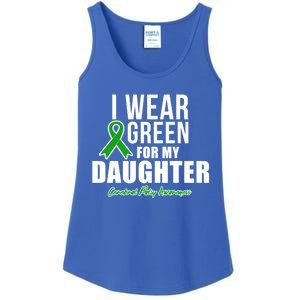 I Wear Green For Daughter Cerebral Palsy Awareness Gift Ladies Essential Tank