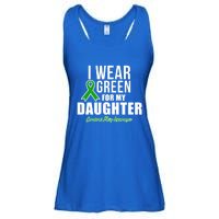 I Wear Green For Daughter Cerebral Palsy Awareness Gift Ladies Essential Flowy Tank