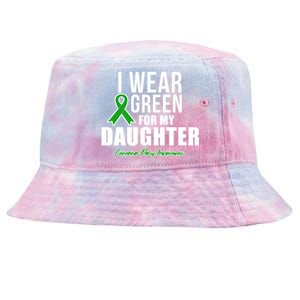 I Wear Green For Daughter Cerebral Palsy Awareness Gift Tie-Dyed Bucket Hat