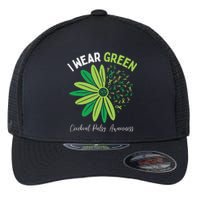 I Wear Green For My Daughter Cerebral Palsy Awareness Flexfit Unipanel Trucker Cap