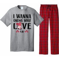 I Wanna Gnome What Love Is Valentine Day Pajama Set