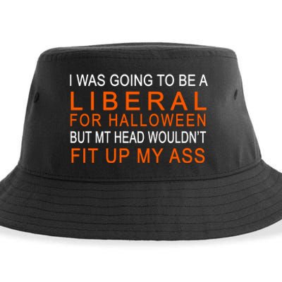 I Was Going To Be A Liberal For Halloween Sustainable Bucket Hat