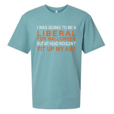 I Was Going To Be A Liberal For Halloween Sueded Cloud Jersey T-Shirt