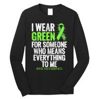 I Wear Green Ribbon Fight the Stigma Mental Health Awareness Long Sleeve Shirt