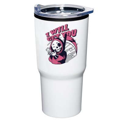 I Will Get You Grim Reaper Cute Gift Tumbler