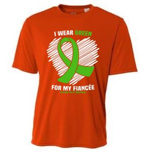 I Wear Green For My Fiancee Cerebral Palsy Awareness Cute Gift Cooling Performance Crew T-Shirt