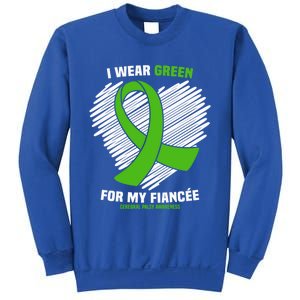 I Wear Green For My Fiancee Cerebral Palsy Awareness Cute Gift Sweatshirt