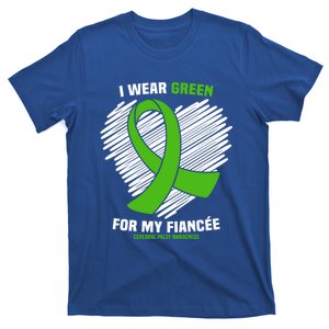 I Wear Green For My Fiancee Cerebral Palsy Awareness Cute Gift T-Shirt