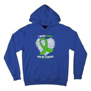 I Wear Green For My Fiancee Cerebral Palsy Awareness Cute Gift Tall Hoodie