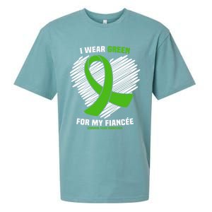 I Wear Green For My Fiancee Cerebral Palsy Awareness Cute Gift Sueded Cloud Jersey T-Shirt