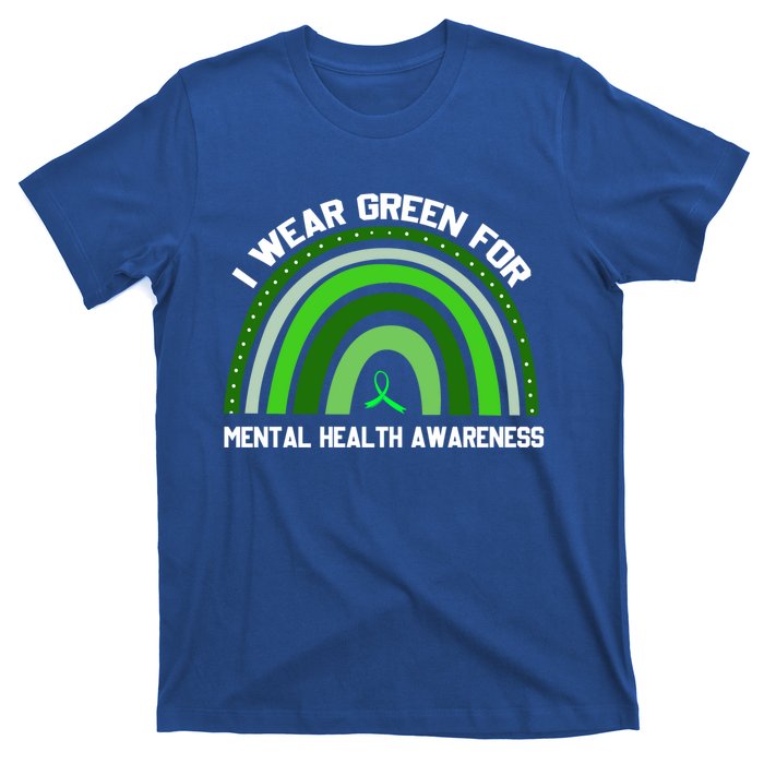 I Wear Green Tal Health Awareness Gift T-Shirt