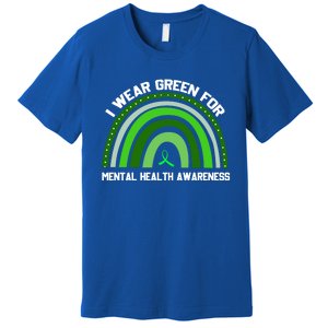 I Wear Green Tal Health Awareness Gift Premium T-Shirt