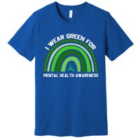 I Wear Green Tal Health Awareness Gift Premium T-Shirt