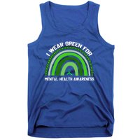 I Wear Green Tal Health Awareness Gift Tank Top