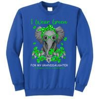 I Wear Green For My Granddaughter Cerebral Palsy Awareness Gift Sweatshirt