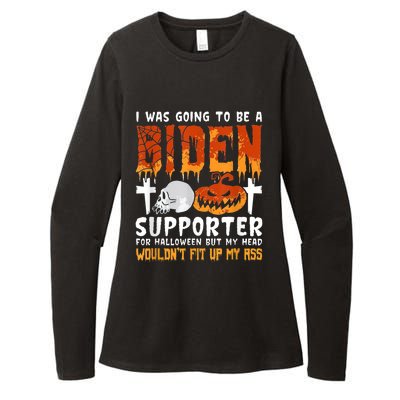 I Was Going To Be A Biden Supporter For Halloween Womens CVC Long Sleeve Shirt