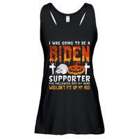 I Was Going To Be A Biden Supporter For Halloween Ladies Essential Flowy Tank